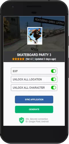 Skateboard Party 3 APK mod hack