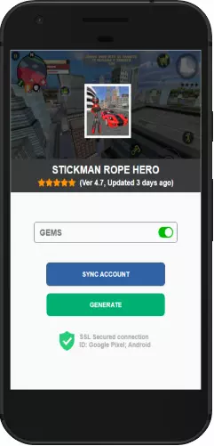 Stickman Rope Hero APK mod hack