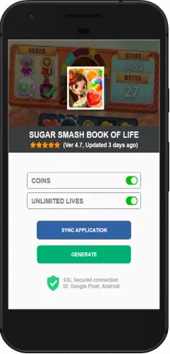 Sugar Smash Book of Life APK mod hack