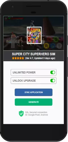 Super City Superhero Sim APK mod hack