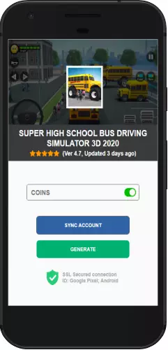 Super High School Bus Driving Simulator 3D 2020 APK mod hack