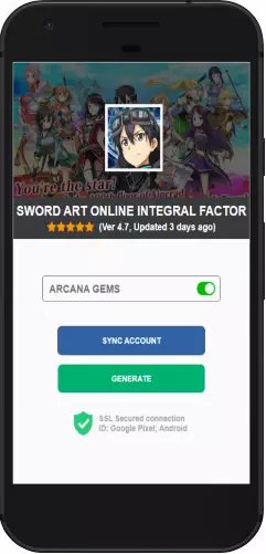 Sword Art Online Integral Factor APK mod hack