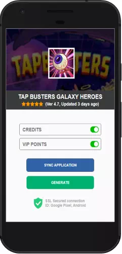 Tap Busters Galaxy Heroes APK mod hack