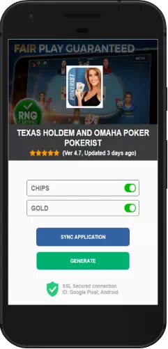 Texas Holdem and Omaha Poker Pokerist APK mod hack