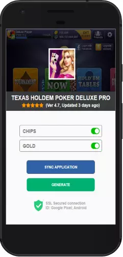 Texas HoldEm Poker Deluxe Pro APK mod hack