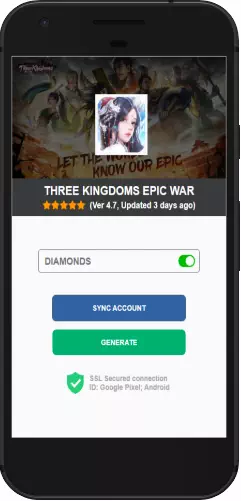 Three Kingdoms Epic War APK mod hack