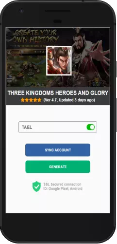 Three Kingdoms Heroes and Glory APK mod hack