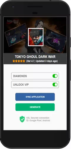 Tokyo Ghoul Dark War APK mod hack