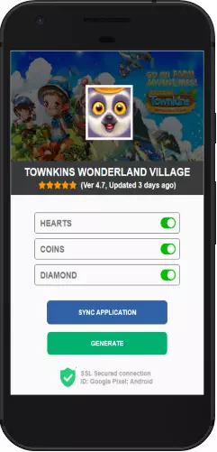 Townkins Wonderland Village APK mod hack
