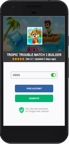 Tropic Trouble Match 3 Builder APK mod hack