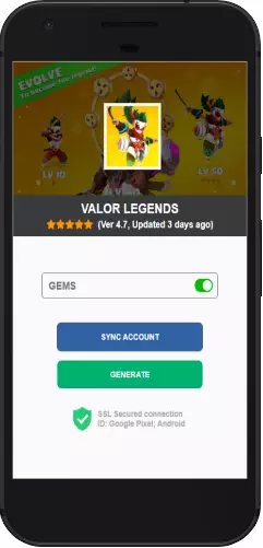 Valor Legends APK mod hack