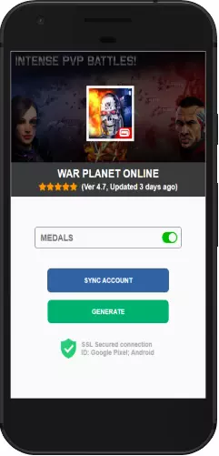 War Planet Online APK mod hack