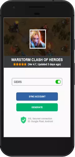 WarStorm Clash of Heroes APK mod hack