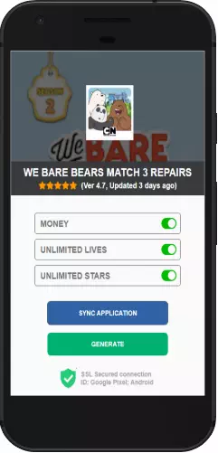 We Bare Bears Match 3 Repairs APK mod hack