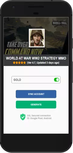 World at War WW2 Strategy MMO APK mod hack