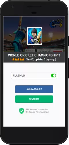 World Cricket Championship 3 APK mod hack