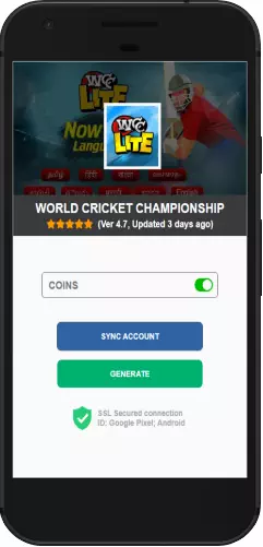 World Cricket Championship APK mod hack