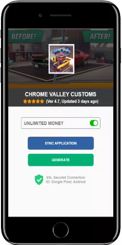 Chrome Valley Customs Hack APK