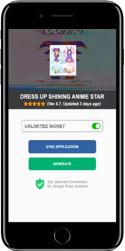 Dress Up Shining Anime Star Hack APK