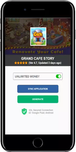 Grand Cafe Story Hack APK