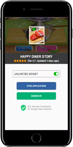 Happy Diner Story Hack APK