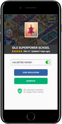 Idle Superpower School Hack APK