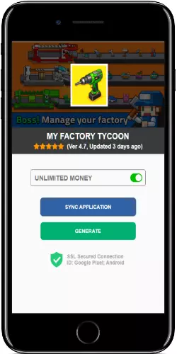 My Factory Tycoon Hack APK