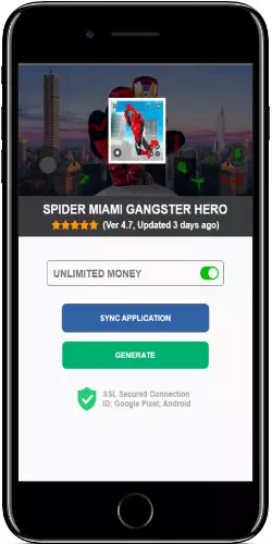 Spider Miami Gangster Hero Hack APK