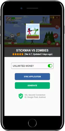 Stickman vs Zombies Hack APK